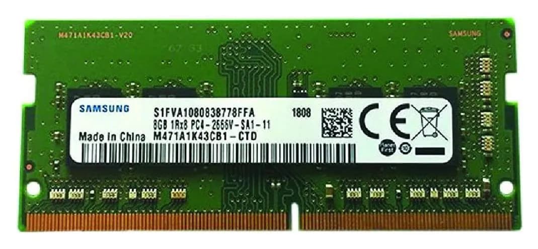 Samsung DDR4 8Gb Component, FBGA component