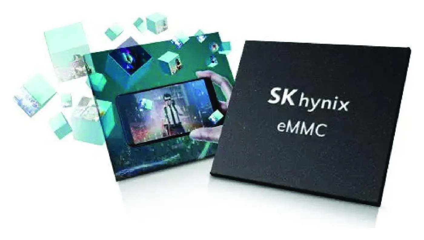 SK hynix eMMC 5.1, 153-ball FBGA
