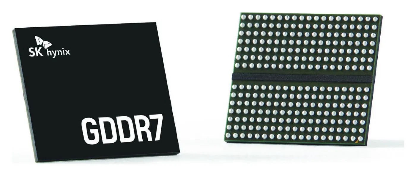 SK hynix GDDR7, FBGA component