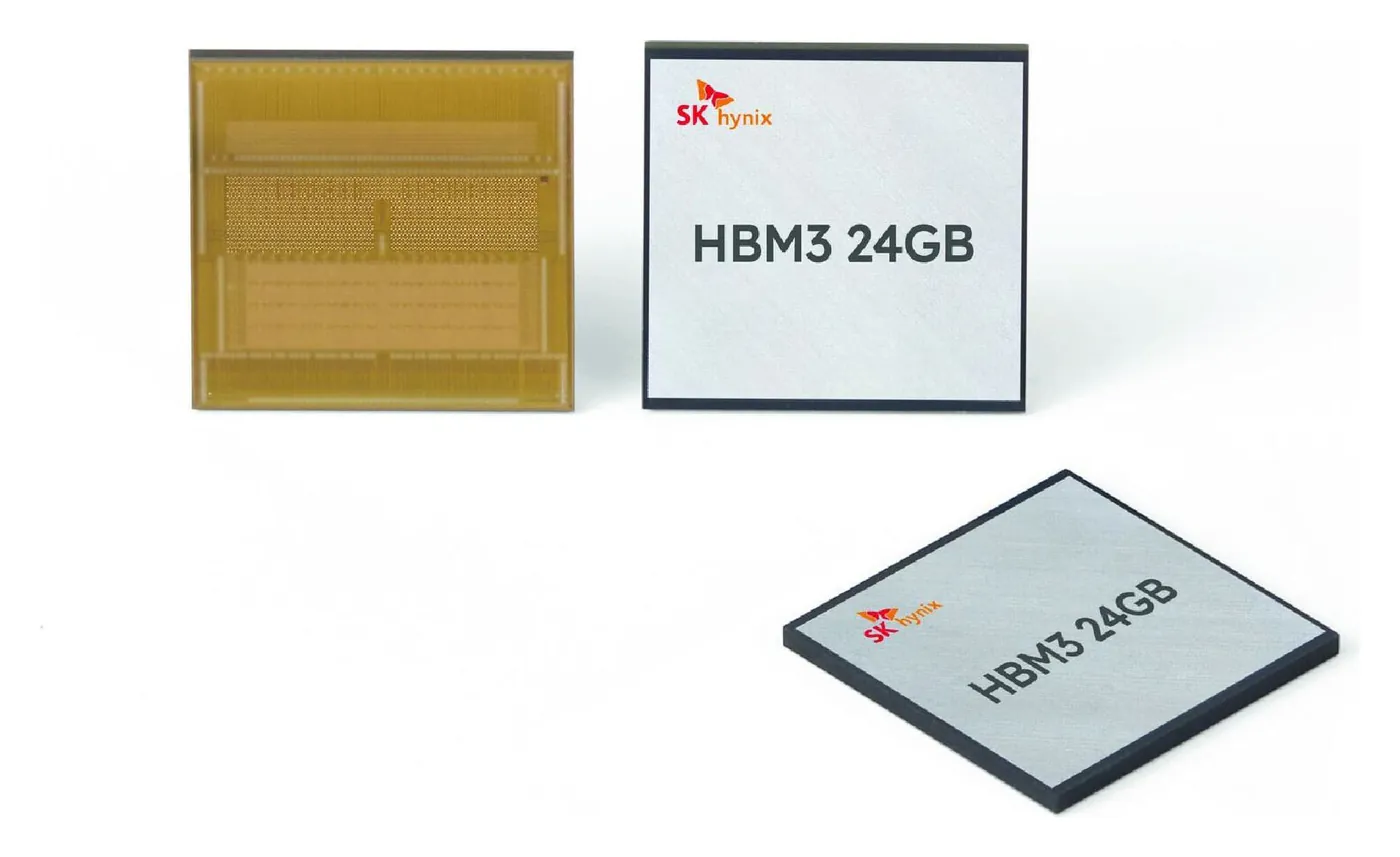 SK hynix HBM3E 8-Hi 24GB, HBM stack (2.5D)